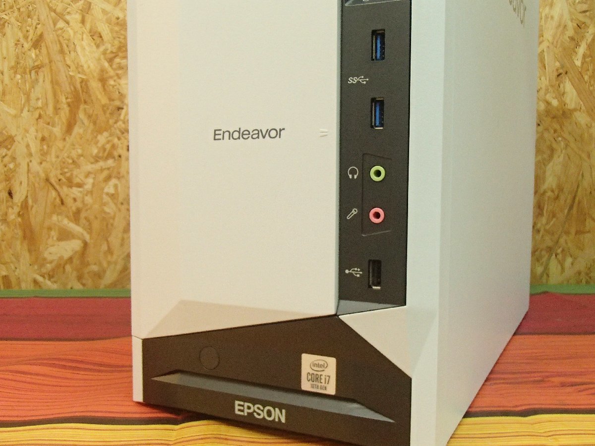 △動作確認済 EPSON Endeavor MR8300-M△Core i7-10700/メモリ 32GB