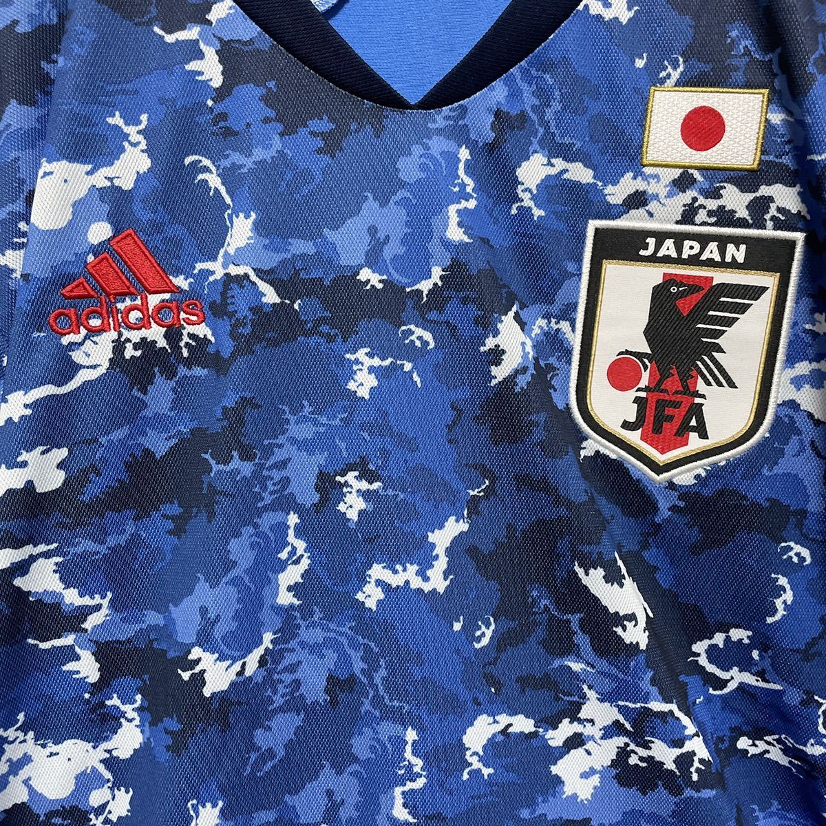 タグ付き新品） 2006年サッカー日本代表　選手仕様ユニフォームXL タグ付き新品） 2006年サッカー日本代表 選手仕様ユニフォームXL