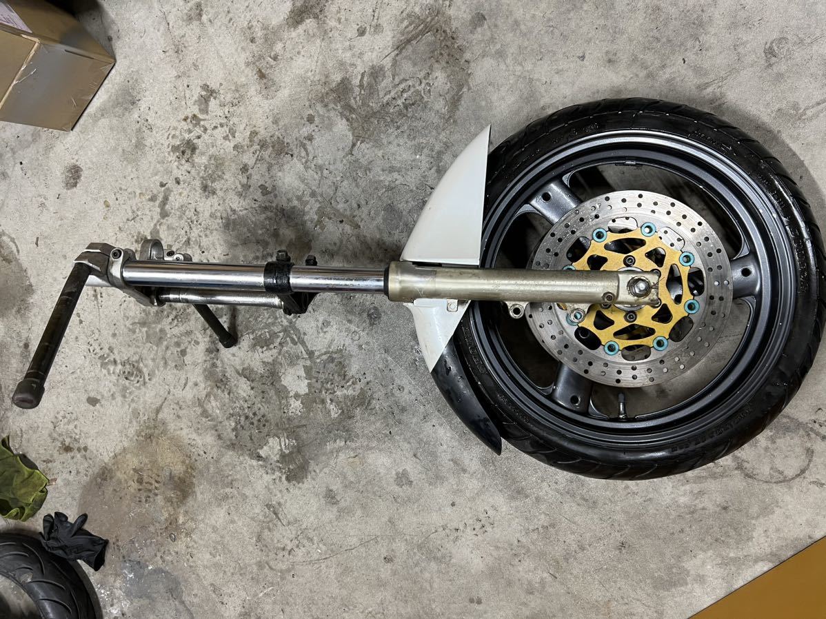 FZR400 1WG フロント足回りセット FZR250 4YR RZ250 SR400 純正