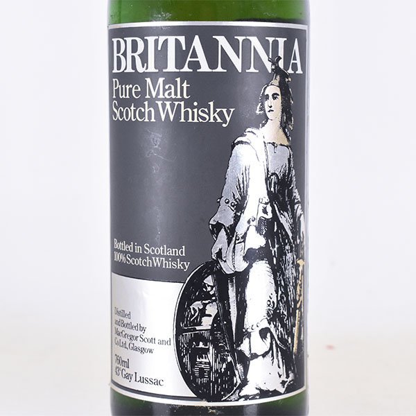 古酒☆ブリタニア 8年 ピュアモルト ☆特級 760ml 43% スコッチ