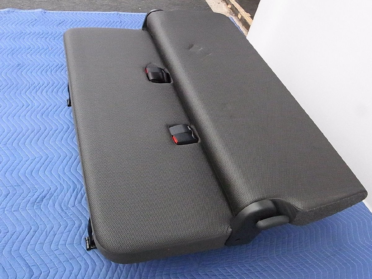 リクライニング加工品 2022年 新車外し TOYOTA 200系 ハイエースバン DX ワイドボディ 純正 セカンドシート リアシート シートベルト 