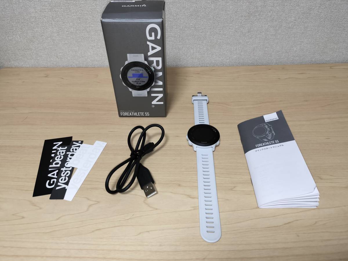 0 ForeAthlete | Garmin White ガーミン スマートウォッチ GARMIN 日本 