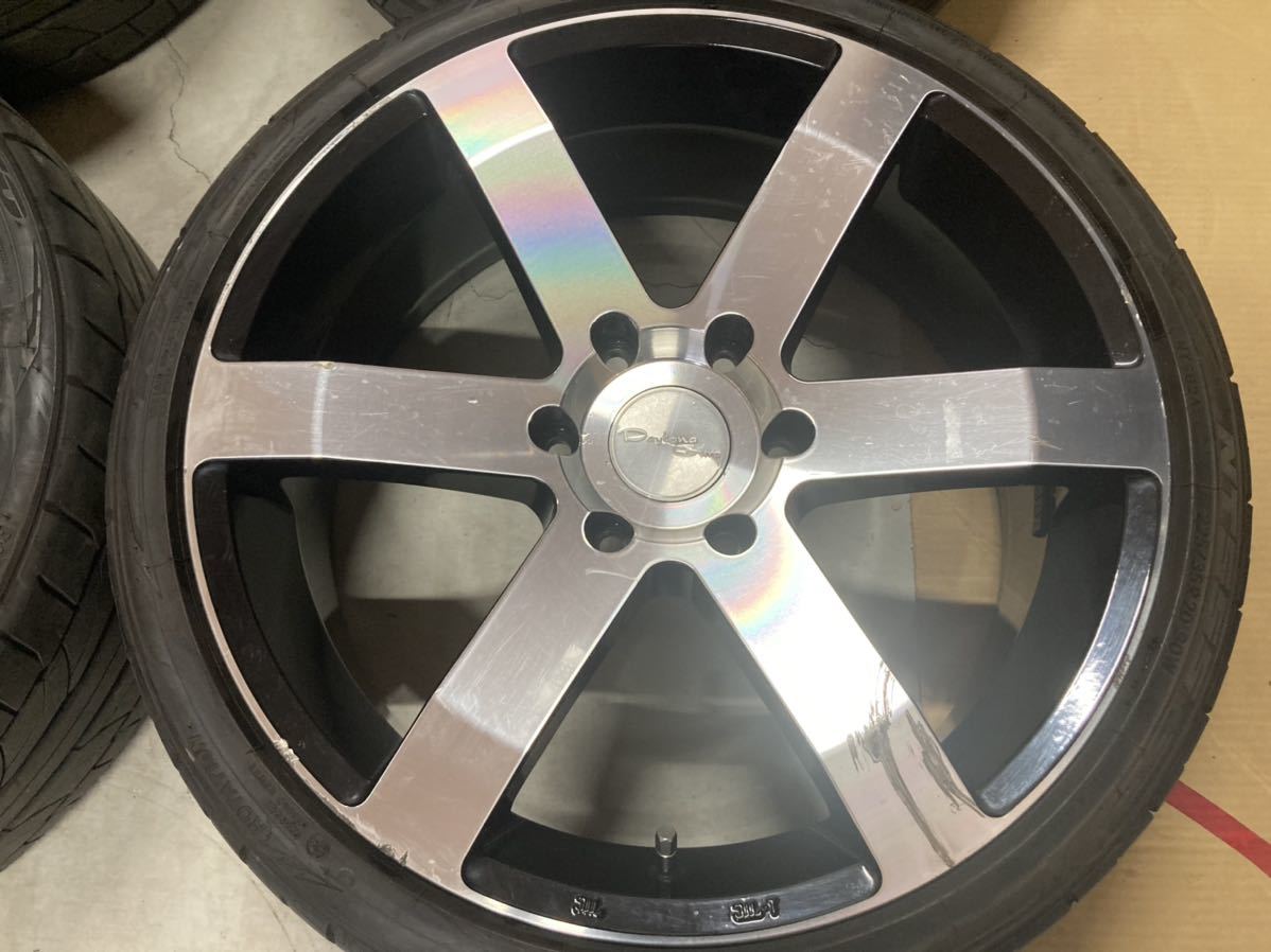 200系ハイエース デイトナユーロ 20インチ 8j +32 ニットー 225/35R20 