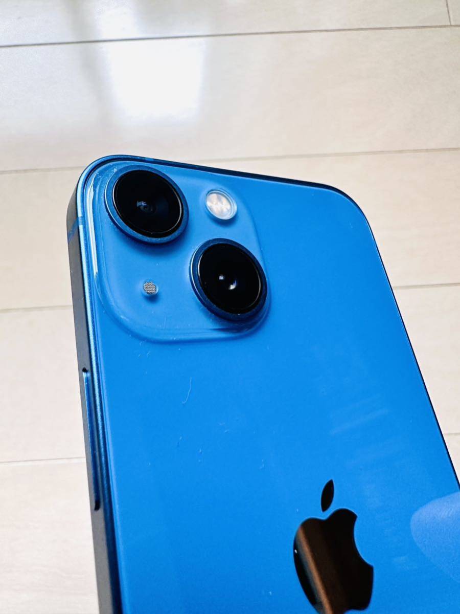美品】iPhone 13 mini 128GB ブルー SIMフリー iPhone 0 mini 青 美品】iPhone 13 mini 128GB ブルー SIMフリー iPhone 0 mini 青