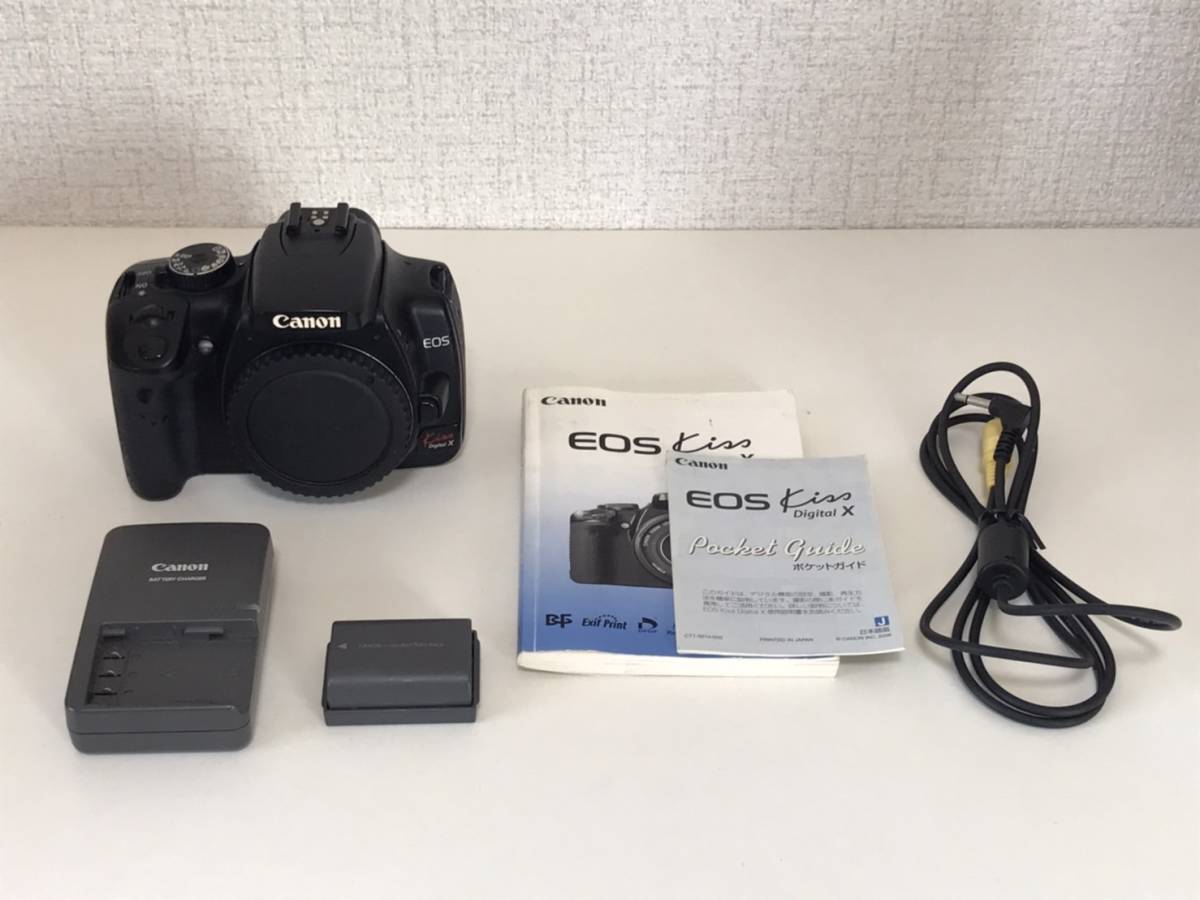 低価，格安 Canon EOS kiss Digital X ボディ デジタル一眼レフカメラ(キヤノン)｜売買されたオークション情報、yahooの商品情報をアーカイブ公開 - オークファン キヤノン