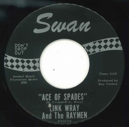 Wray Link Ace Spades of Music WRAY LINK (UK (リンク・レイ) 限定