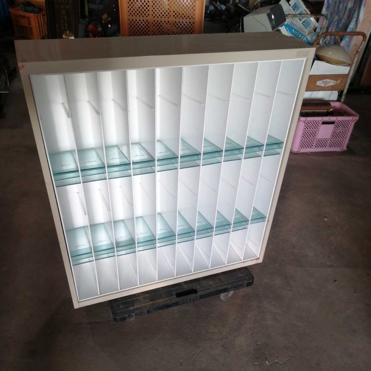 高園産業 タカゾノ TAKAZONO SOLNO 調剤棚 薬剤台 キャビネット 薬品収納棚 散剤棚 薬局 病院 医療キャビネット (約900×950×奥行245mm)