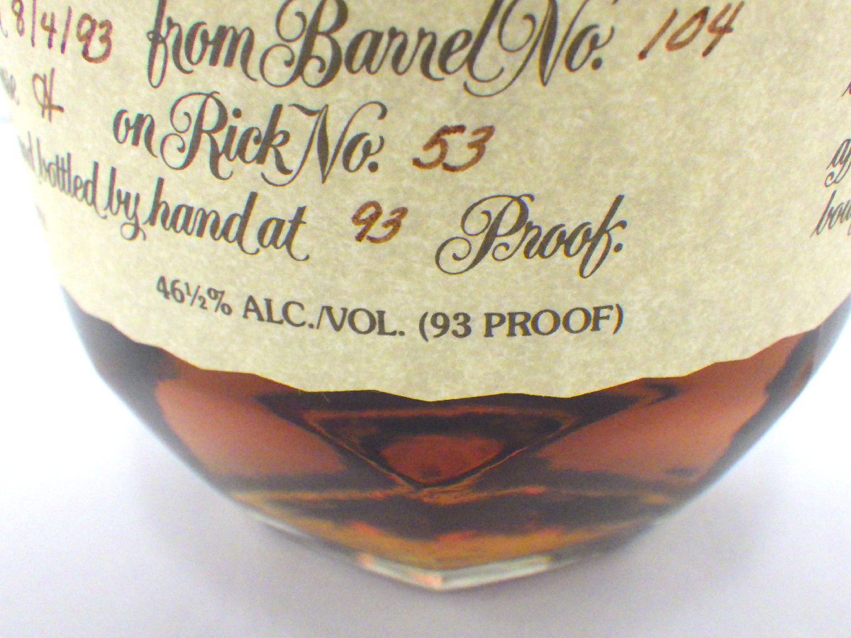 ブラントン シングルバレル Blanton Distilling Company 未開栓Blanton