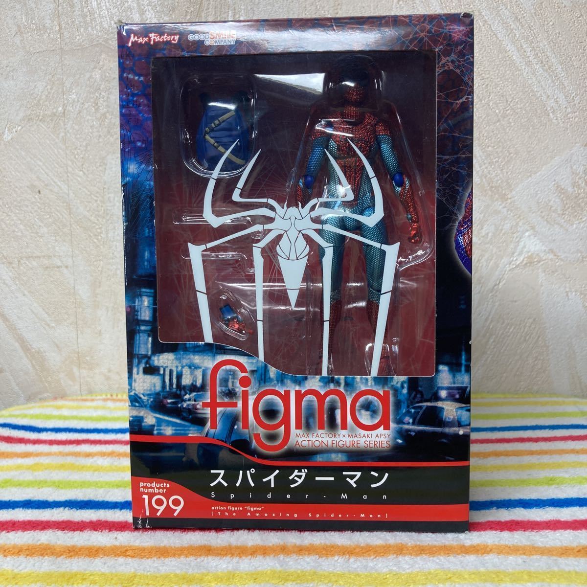 ☆MARVEL figma 199 Spider-Man〜アメイジング・スパイダーマン 