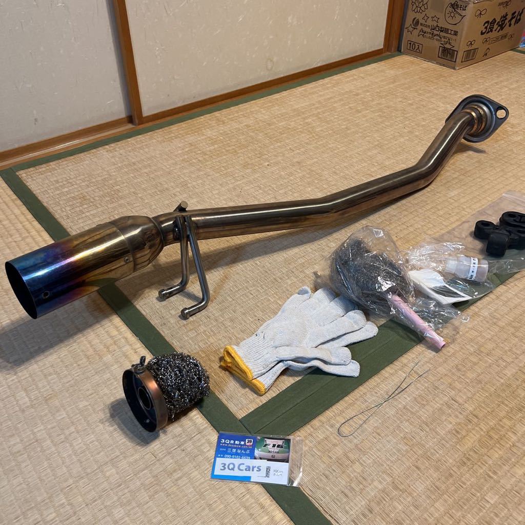 シビックタイプR FD2 3Q Cars モリモリ管 マフラー(社外品)｜売買され 
