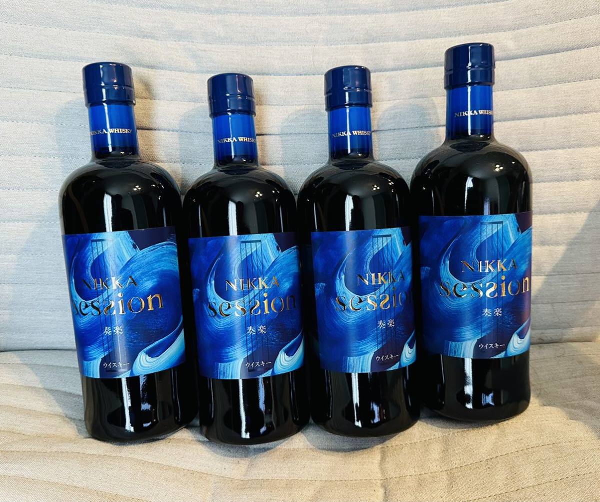 NIKKA　ニッカウィスキー　セッション　Session　700ml　4本セット