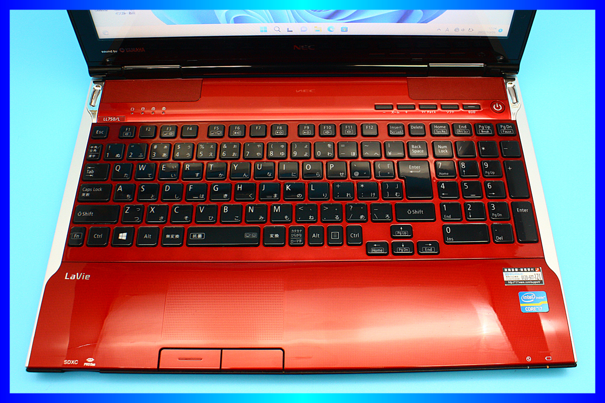 NEC メモリ 16GB【超速SSD新品512GB+HDD1000GB】Windows 11 Core i7 