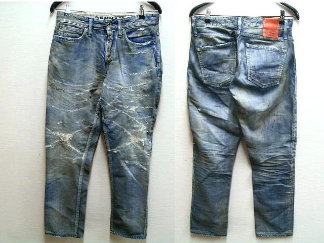 ◇即決[W30]DENHAM 15AW RAZOR JAG SLIM FIT 470本限定 日本製 リペア 