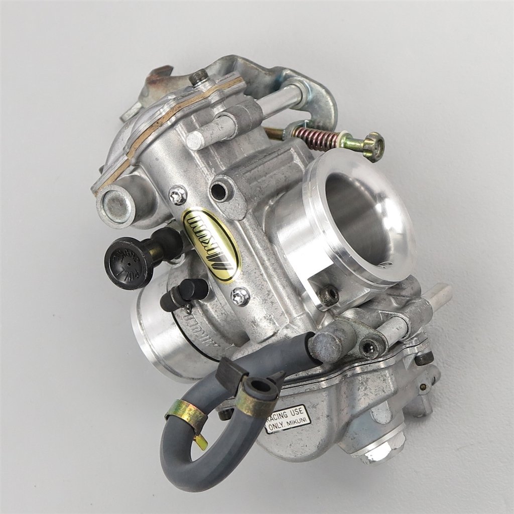 Dトラッカーに! MIKUNI 34パイ キャブレター!! ミクニ Dトラッカー