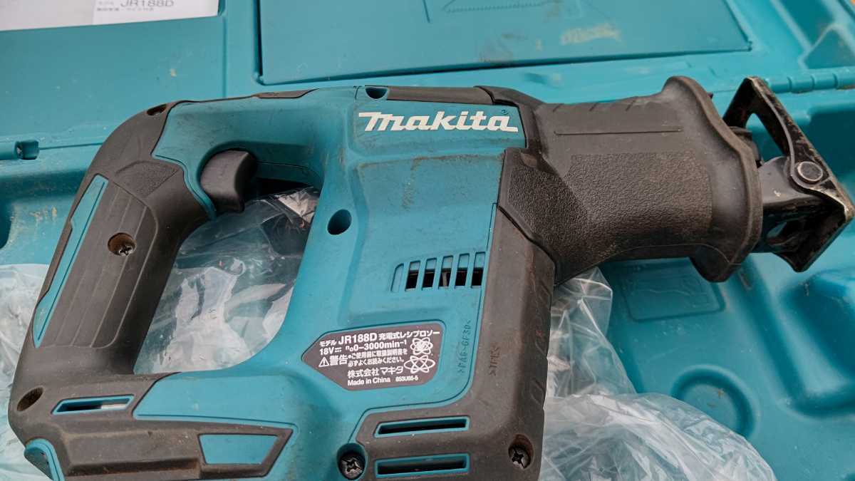 〇ジャンク品〇マキタ makita 充電式レシプロソー 本体＋ケース JR188D 