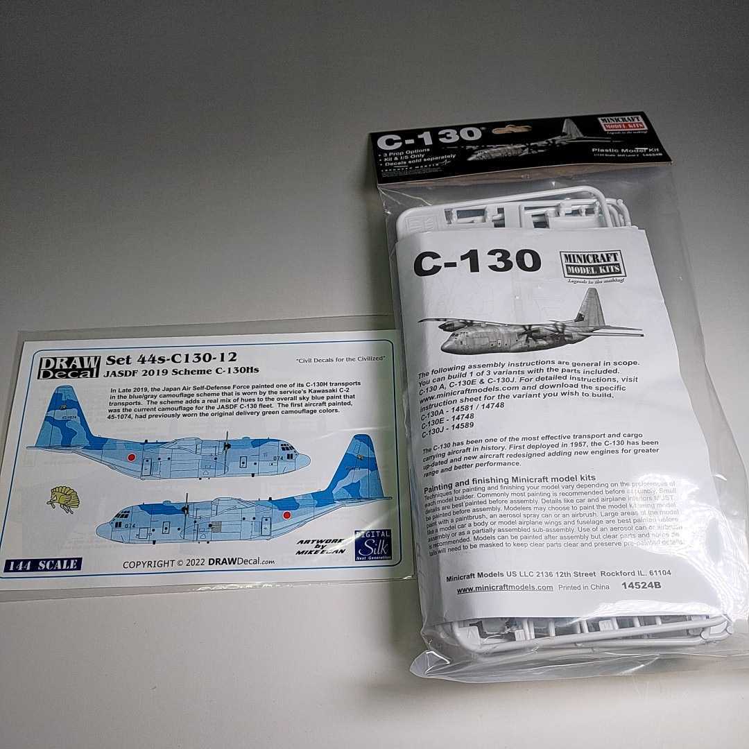 新品，お買い得 ミニクラフト1/144 ロッキードC-130Hハーキュリーズ 航空自衛隊 プラモデルキット＆新塗装drawデカール(日本)｜売買されたオークション情報、yahooの商品情報をアーカイブ公開 - オークファン 日本
