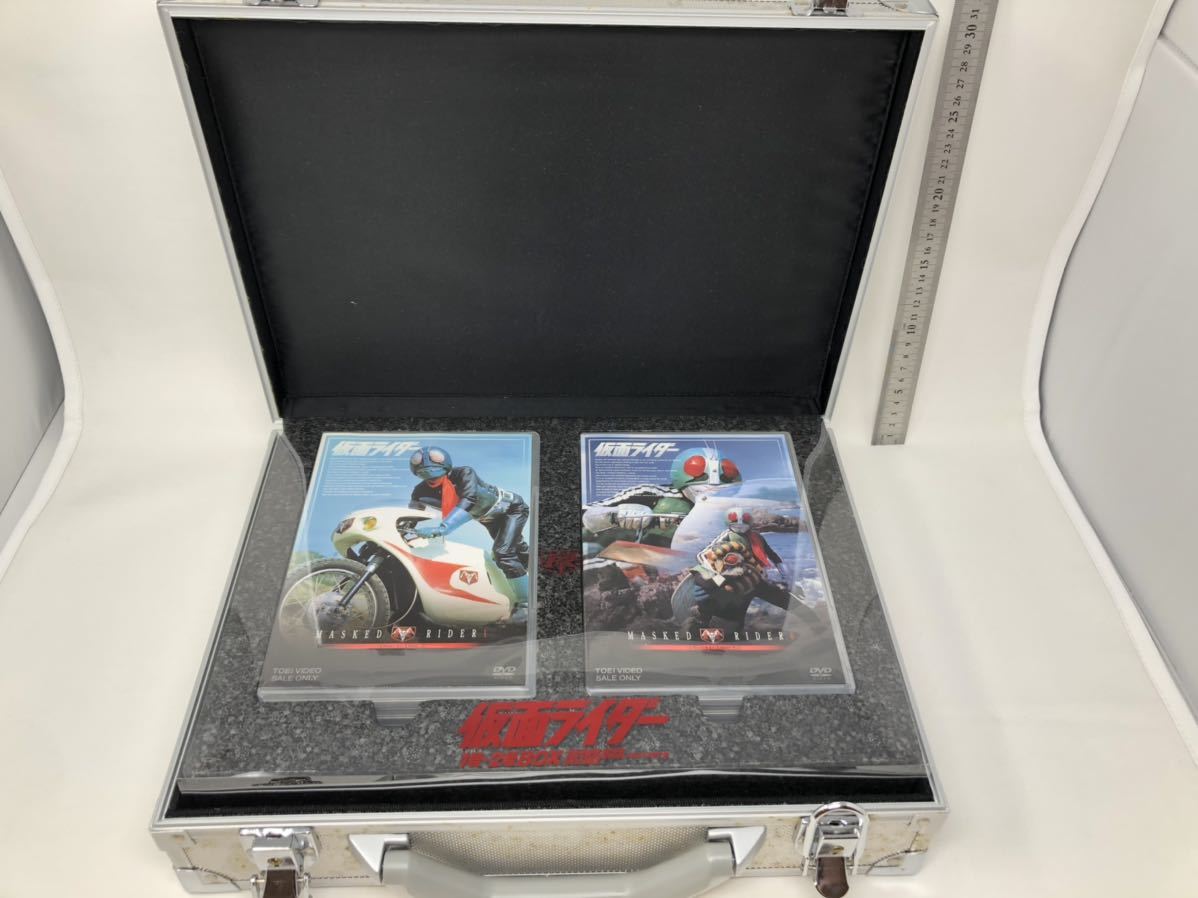 中古 DVD 仮面ライダー 1号・2号 DVD-BOX アタッシュケース付 石ノ森