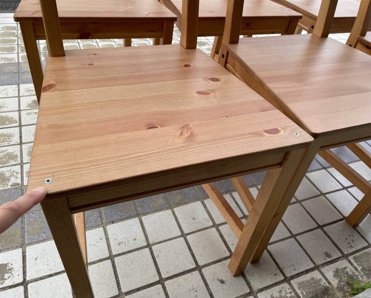 イケア IKEA JOKKMOKK ヨックモック ダイニングチェア 4脚セット