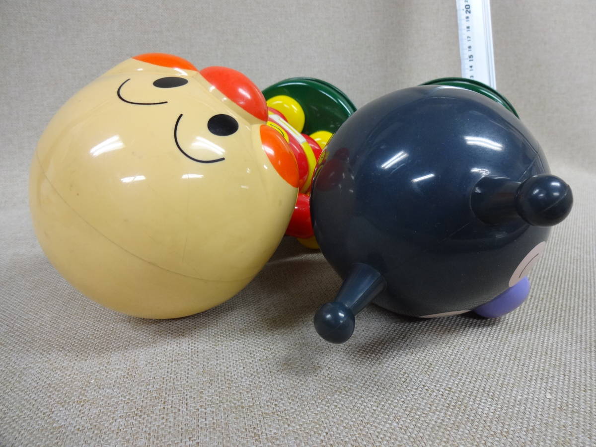 非売品、レア物)アンパンマン・バイキンマンの首振り人形2体セットで 