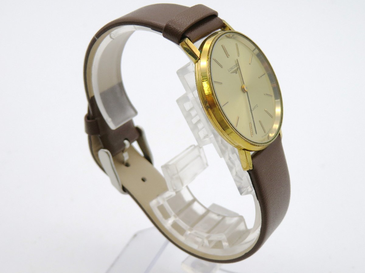 ロンジン 腕時計 1円 LONGINES クォーツ GP QZ グランドクラシック 