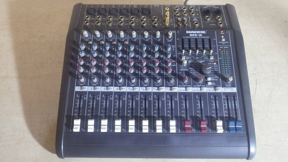 MACKIE/マッキー アナログミキサー 12ch DFX12 MACKIE アナログ