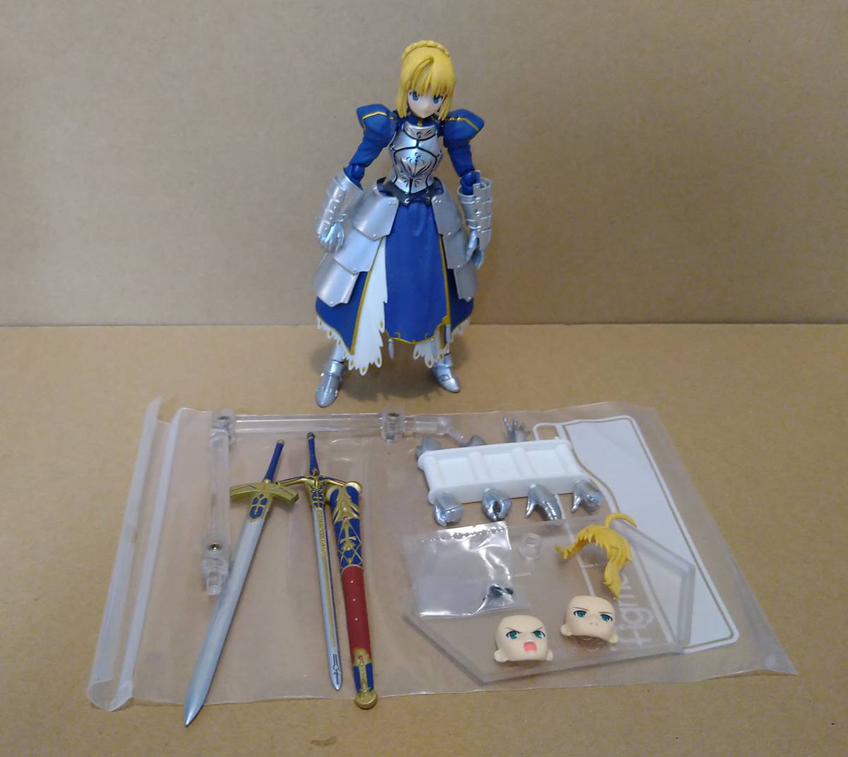 ジャンク figma セイバー 2.0 Fate/stay night＋挿げ替え用改造 