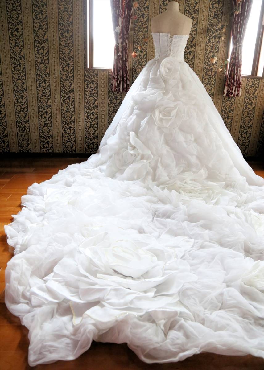 アヤナチュールAya na ture高級ウエディングドレス9号11号13号M~LL  