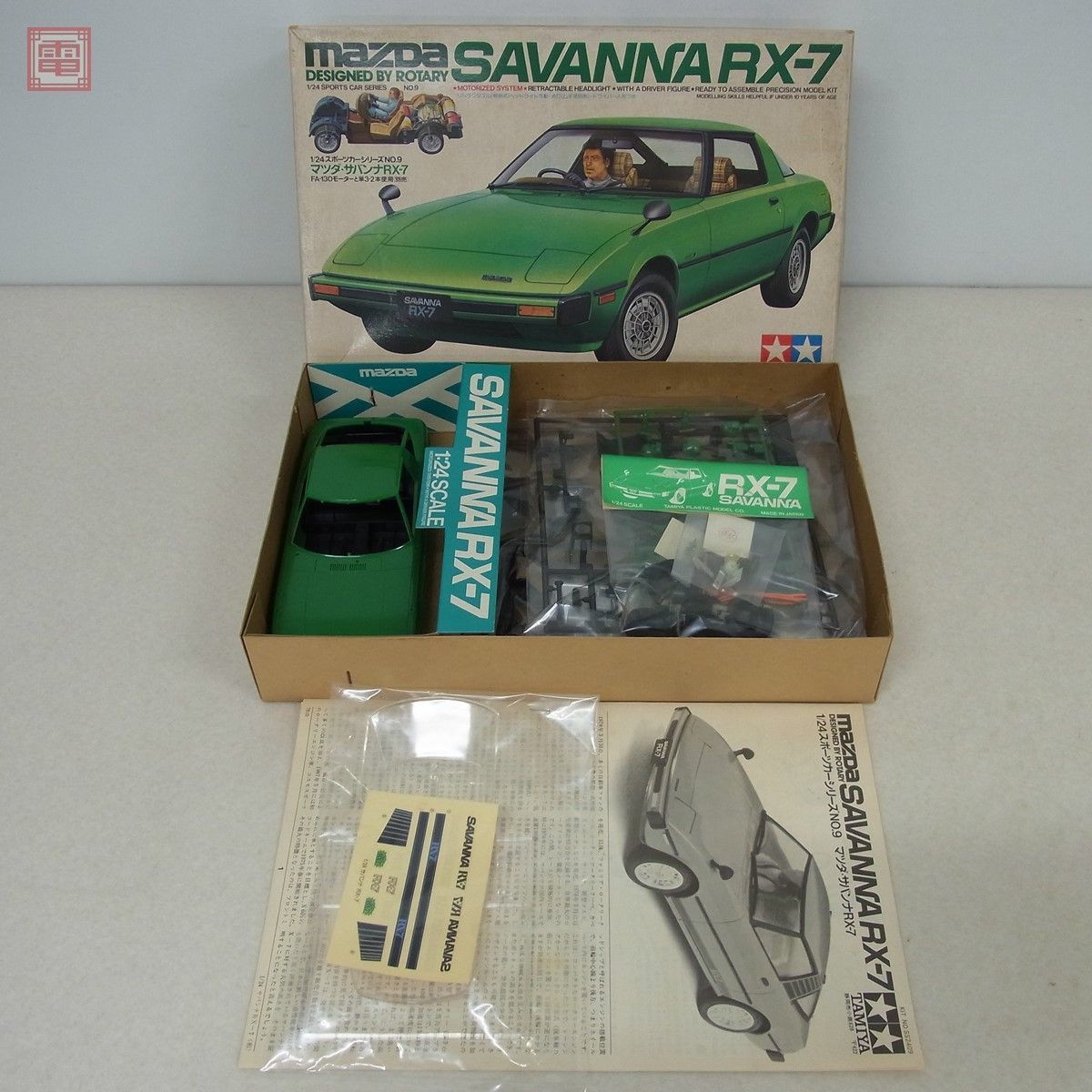 人気，送料無料 未組立 タミヤ 1/24 マツダ サバンナ RX-7 KIT NO.SS2409 MAZDA SAVANNA 20(マツダ)｜売買されたオークション情報、yahooの商品情報をアーカイブ公開 - オークファン マツダ