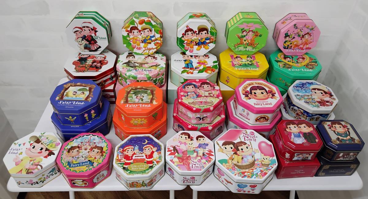 ペコちゃん 缶 大量 おまとめ 27個 グッズ | THEPARKCOMPANIES.COM