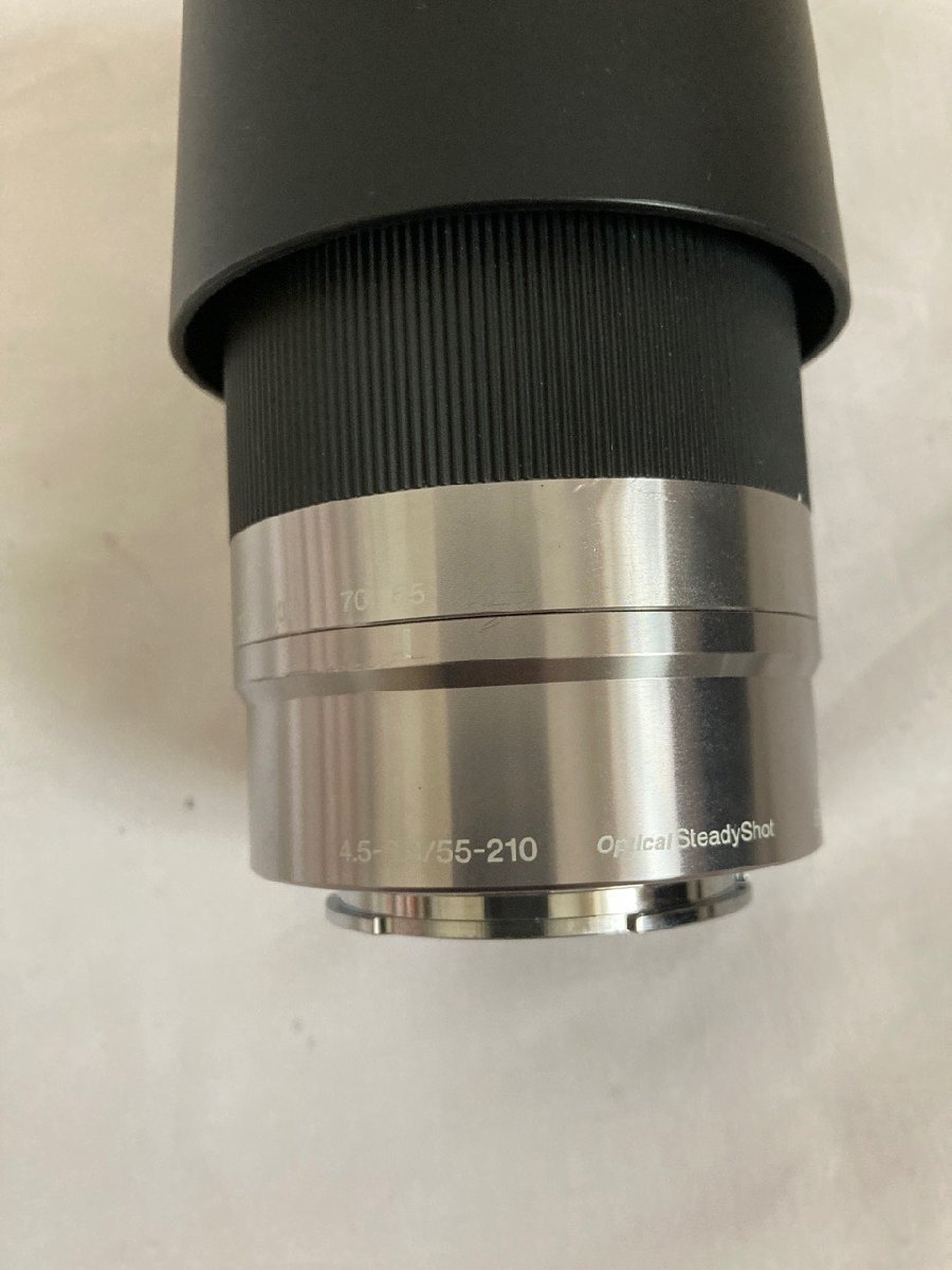 SONY ソニー 55-210mm F4.5-6.3 OSS 1m/3.29ft Φ49 キャップ