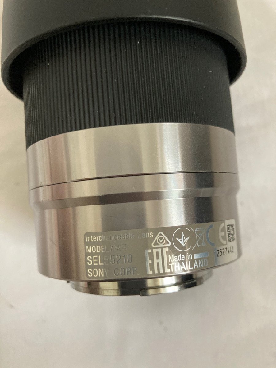 SONY ソニー 55-210mm F4.5-6.3 OSS 1m/3.29ft Φ49 キャップ
