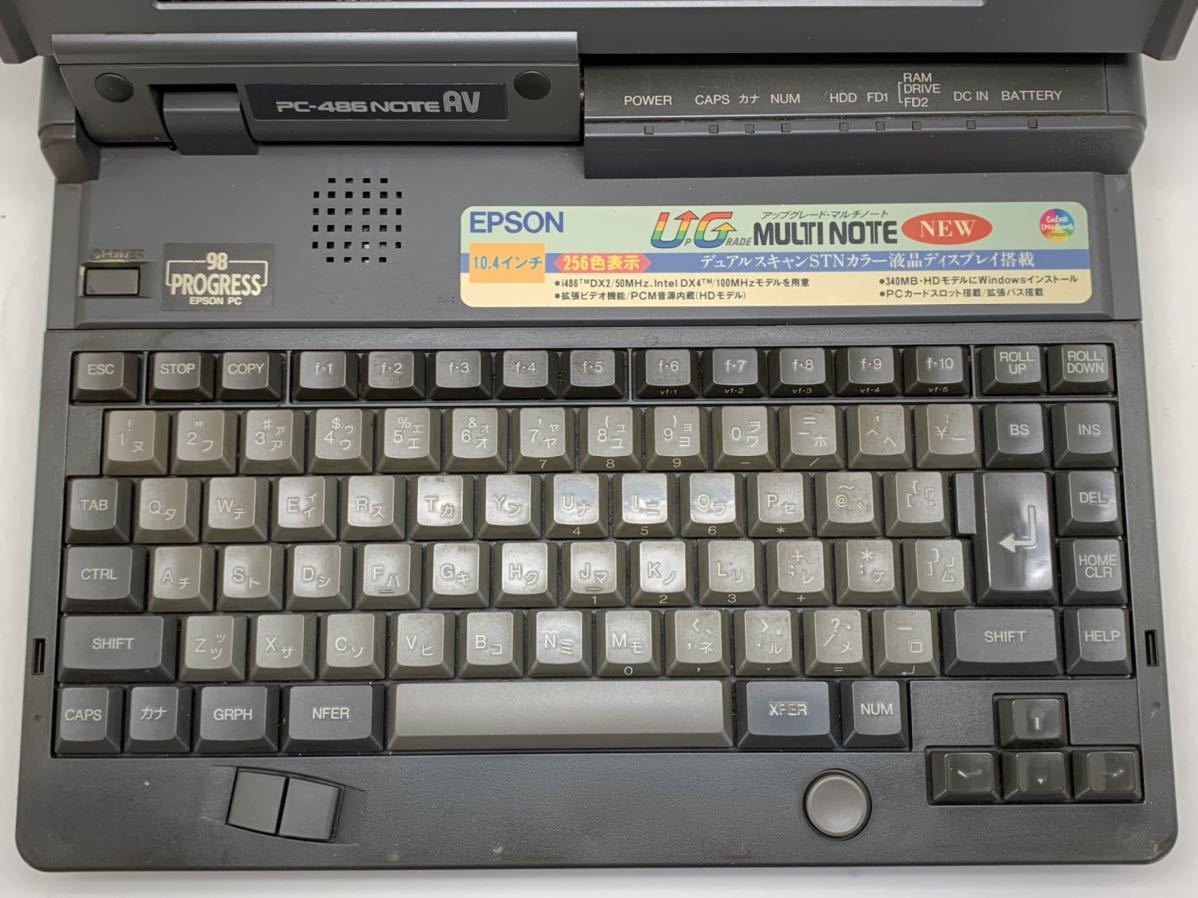 その他ノートPC本体 EPSON pc-486 note av-x1jw EPSON NOTE PC-486 PC-486NOTE AV - Yahoo!オークション 公式通販
