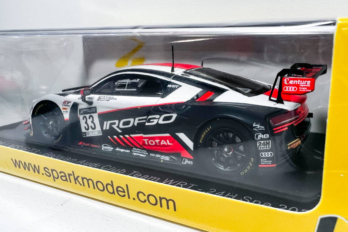 スパーク spark 1/43 アウディ R8 LMS GT3 Belgian Audi Club Team WRT