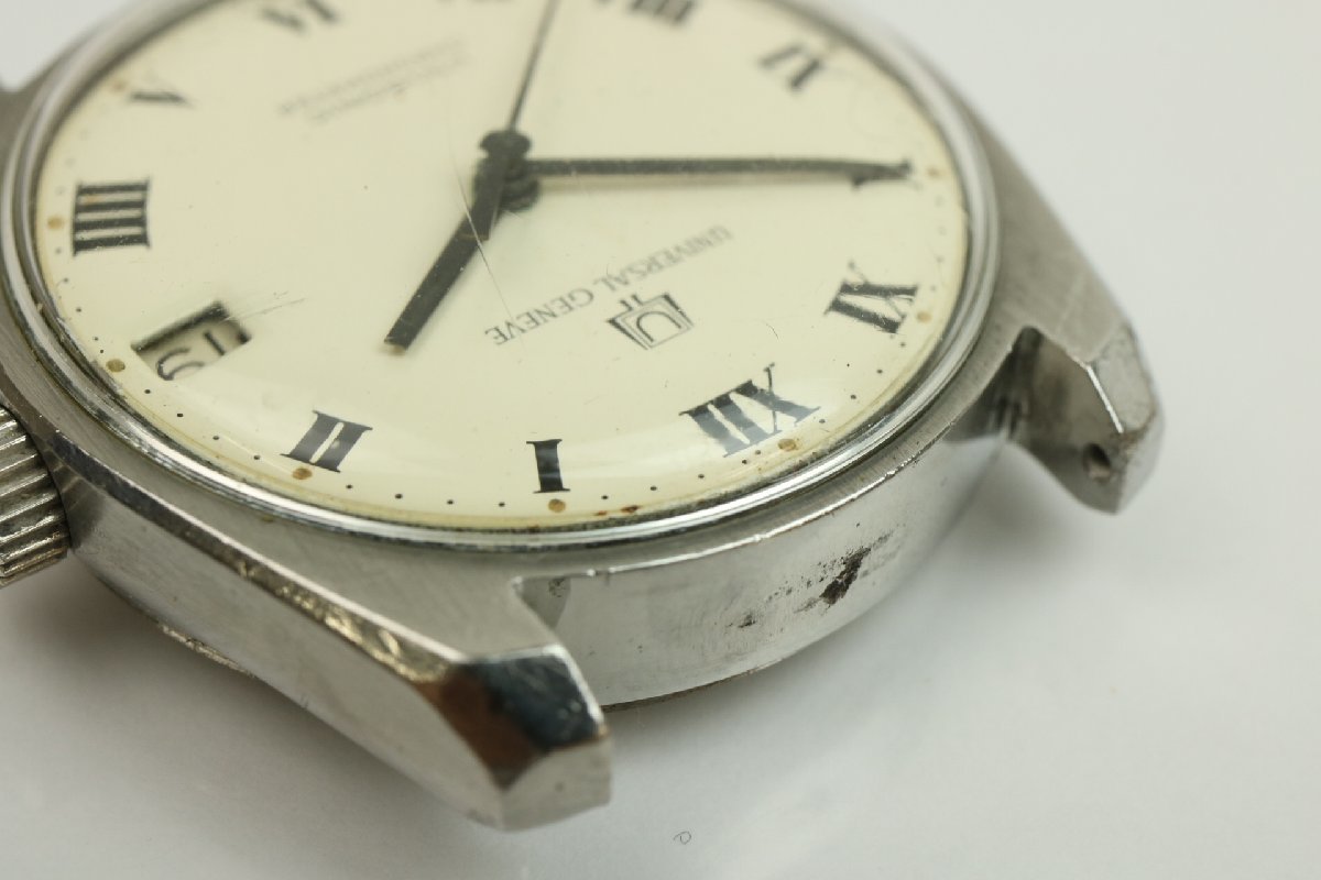ユニバーサルジュネーブ ユニソニック ⁄ UNISONIC Universal GENEVE Ref.853100⁄01 音叉時計 - UNIVERSAL | UTDESIGN Yahoo!オークション 1円~動作未確認UNIVERSAL ユニバーサルジェネーブ 時計