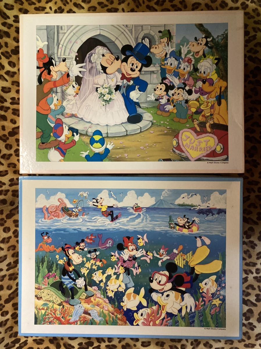 高品質，100%新品 絶版 ディズニー ミッキー ミニー2個セット 1500ピース(ジグソーパズル)｜売買されたオークション情報、yahooの商品情報をアーカイブ公開 - オークファン ジグソーパズル