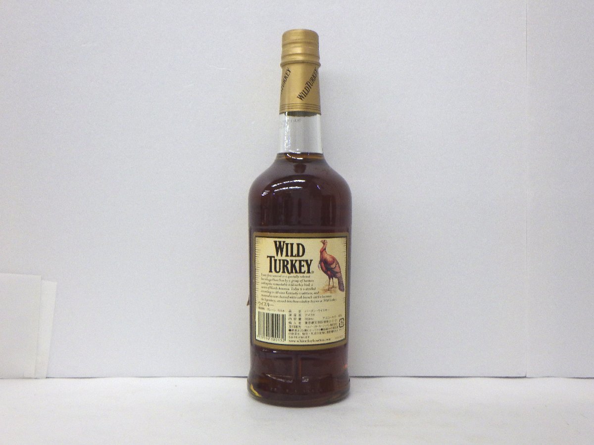 古酒 未開栓 WILD TURKEY ワイルドターキー 金キャップ ケンタッキー