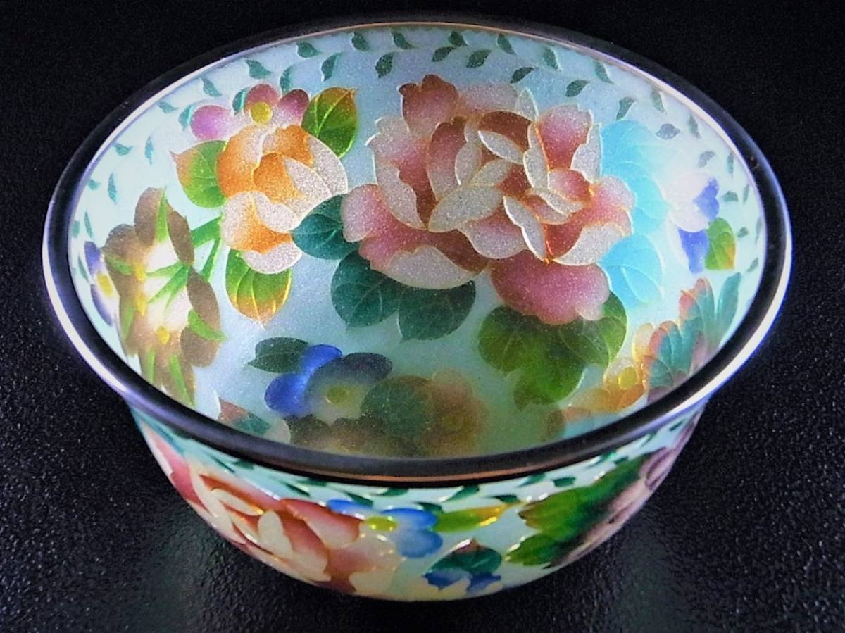 安藤重兵衛（安藤七宝店）の七宝焼花瓶をお買取しました｜骨董品 安藤 
