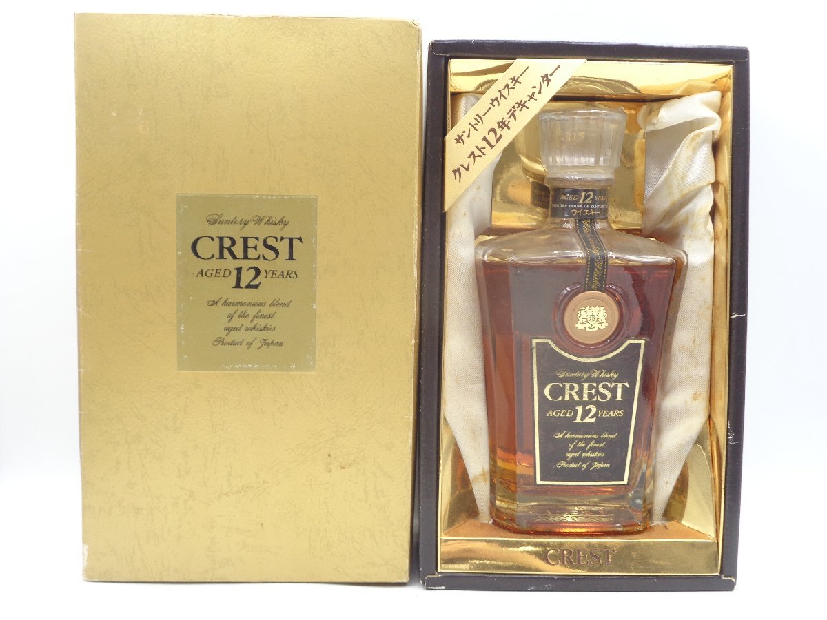 純正直売 SUNTORY WHISKY CREST サントリー ウイスキー クレスト 12年