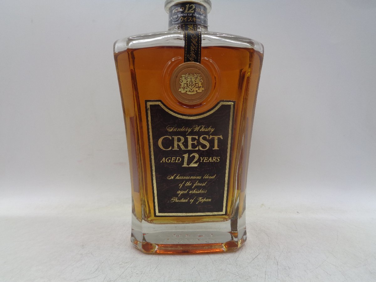 純正直売 SUNTORY WHISKY CREST サントリー ウイスキー クレスト 12年