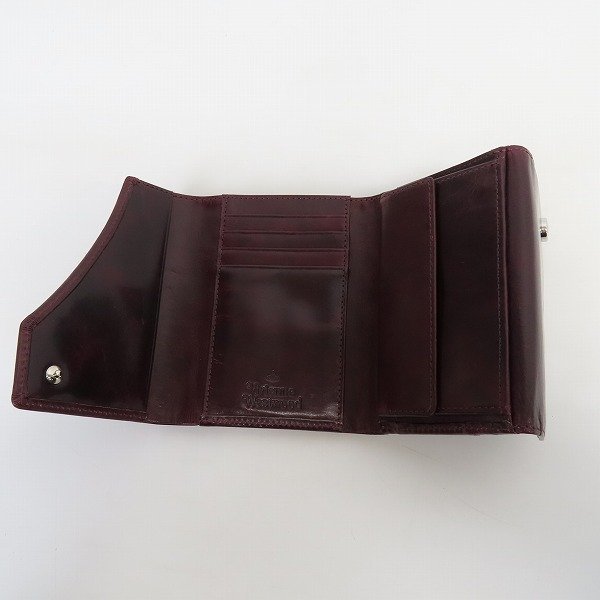 Vivienne Westwood/ヴィヴィアン ウエストウッド 牛革レザー 三つ折り