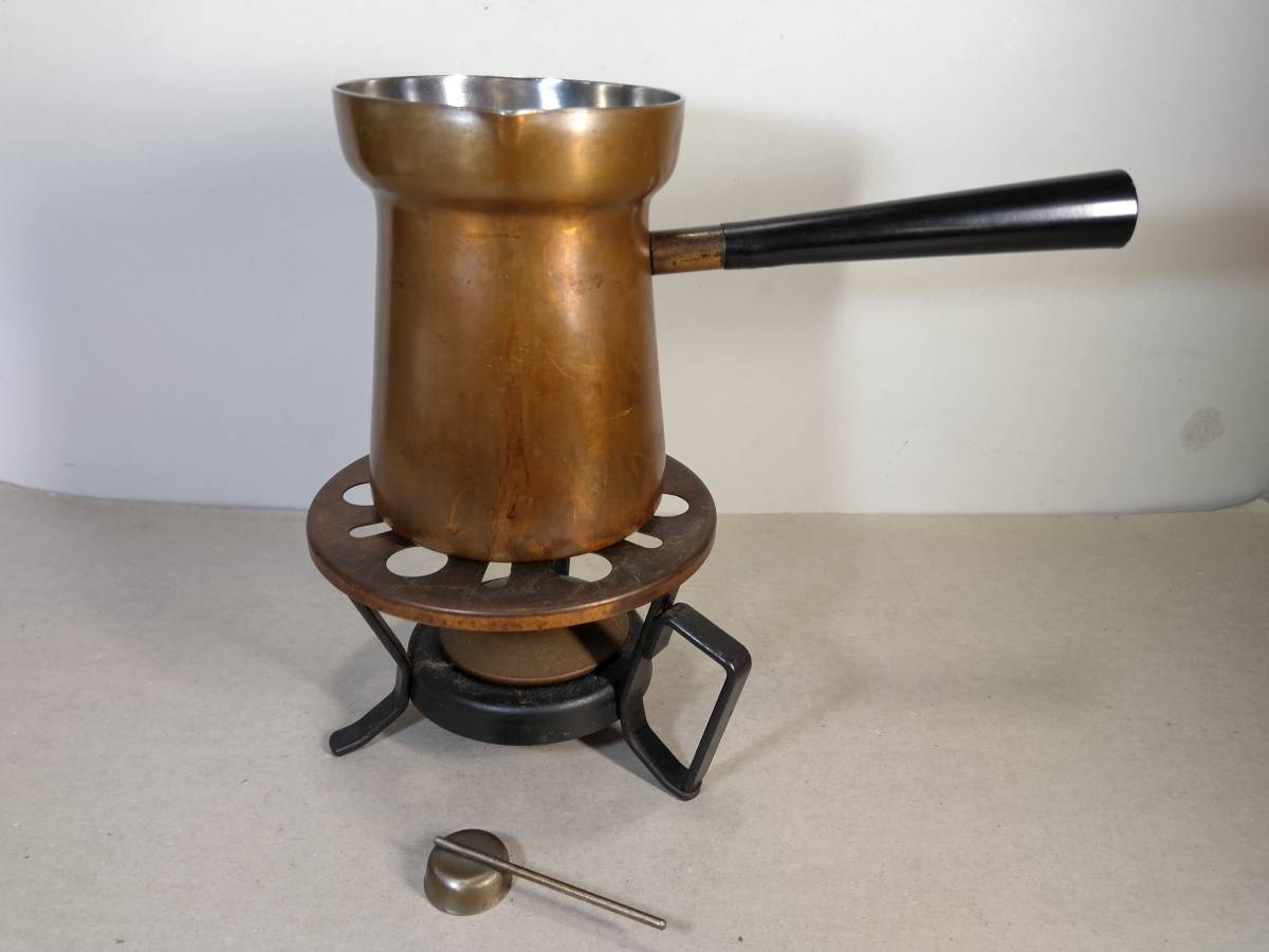 蓋付き 本物のスイス製 SPRING CULINOX キャセロール銅鍋 の落札相場 