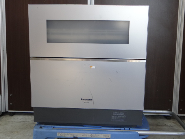 T8987 Panasonic パナソニック 卓上 食器洗い乾燥機（食洗機）NP-TZ100-S（シルバー）18年製