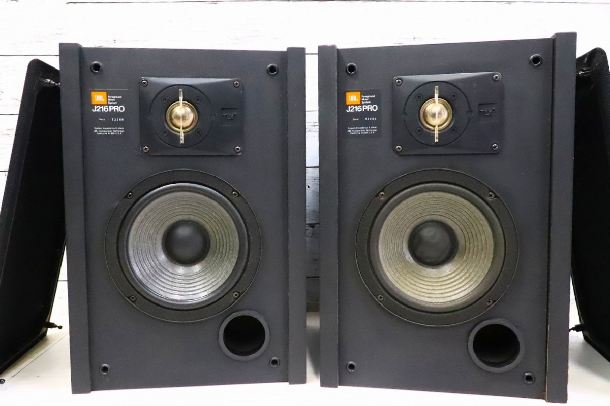 JBL ジェービーエル J216 PRO ペアスピーカー 音質確認済み JBL ジェー