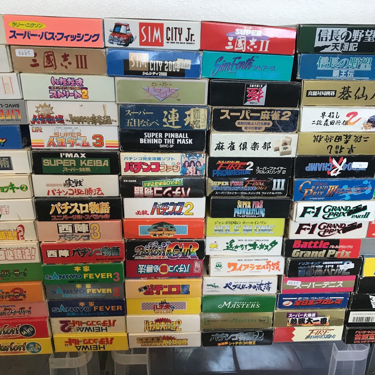 217本ダブり無し・送料安】スーパーファミコンソフト 箱説付き 大量