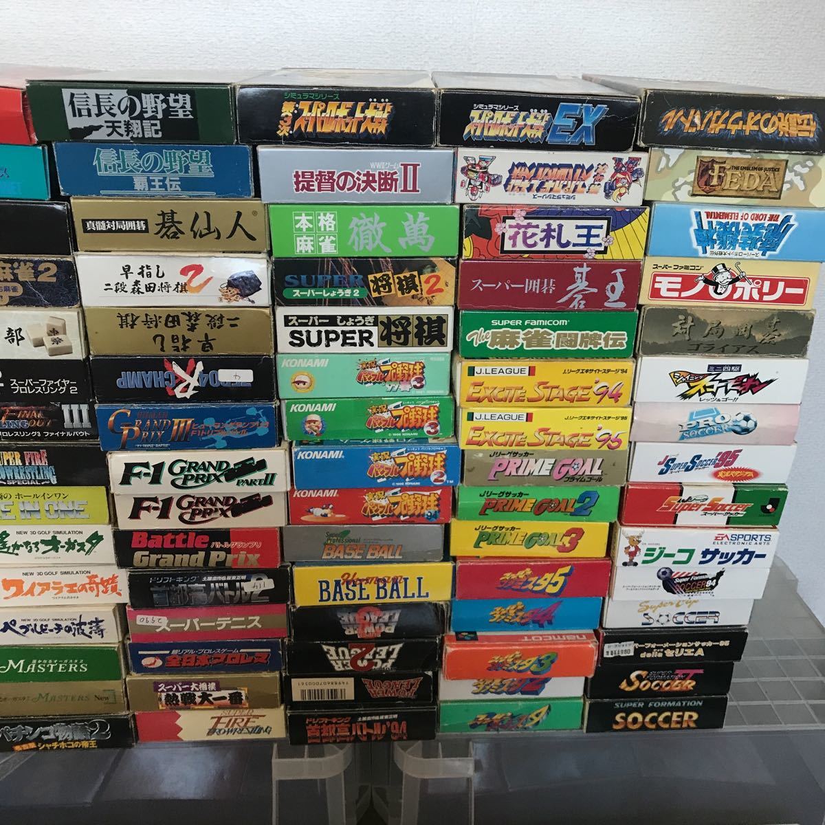 217本ダブり無し・送料安】スーパーファミコンソフト 箱説付き 大量