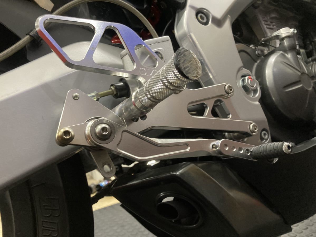 OVER Racing バックステップ アプリリア RS4 125 オーバー バクステ 
