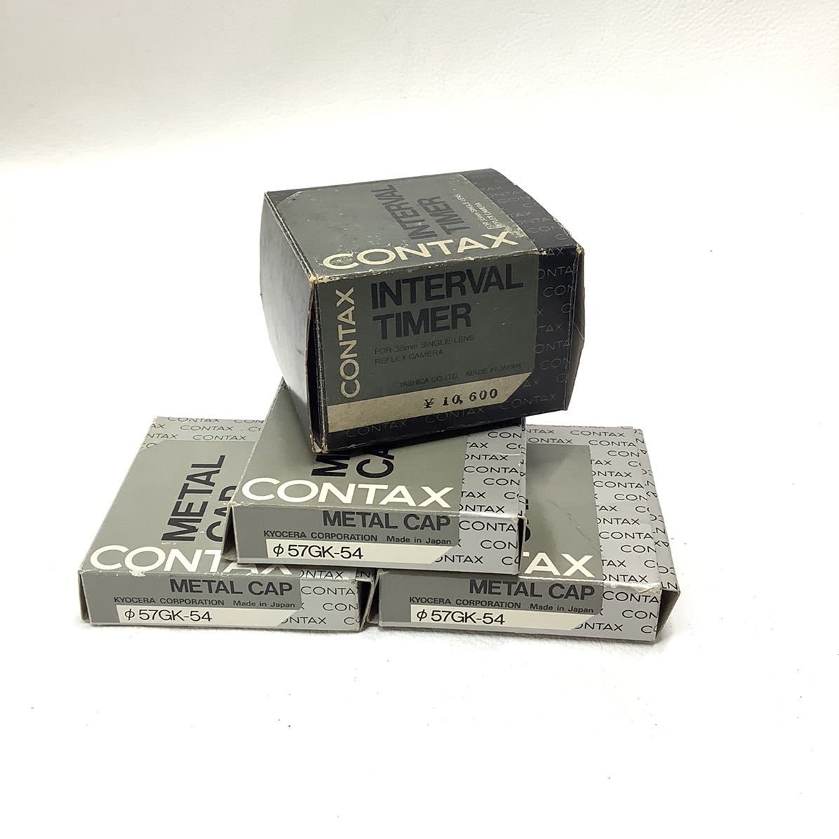 062★CONTAX メタルキャップ φ57 GK-54 INTERVAR TIMER GK-54 Contax Lens eBay LC-4532公式 Mount