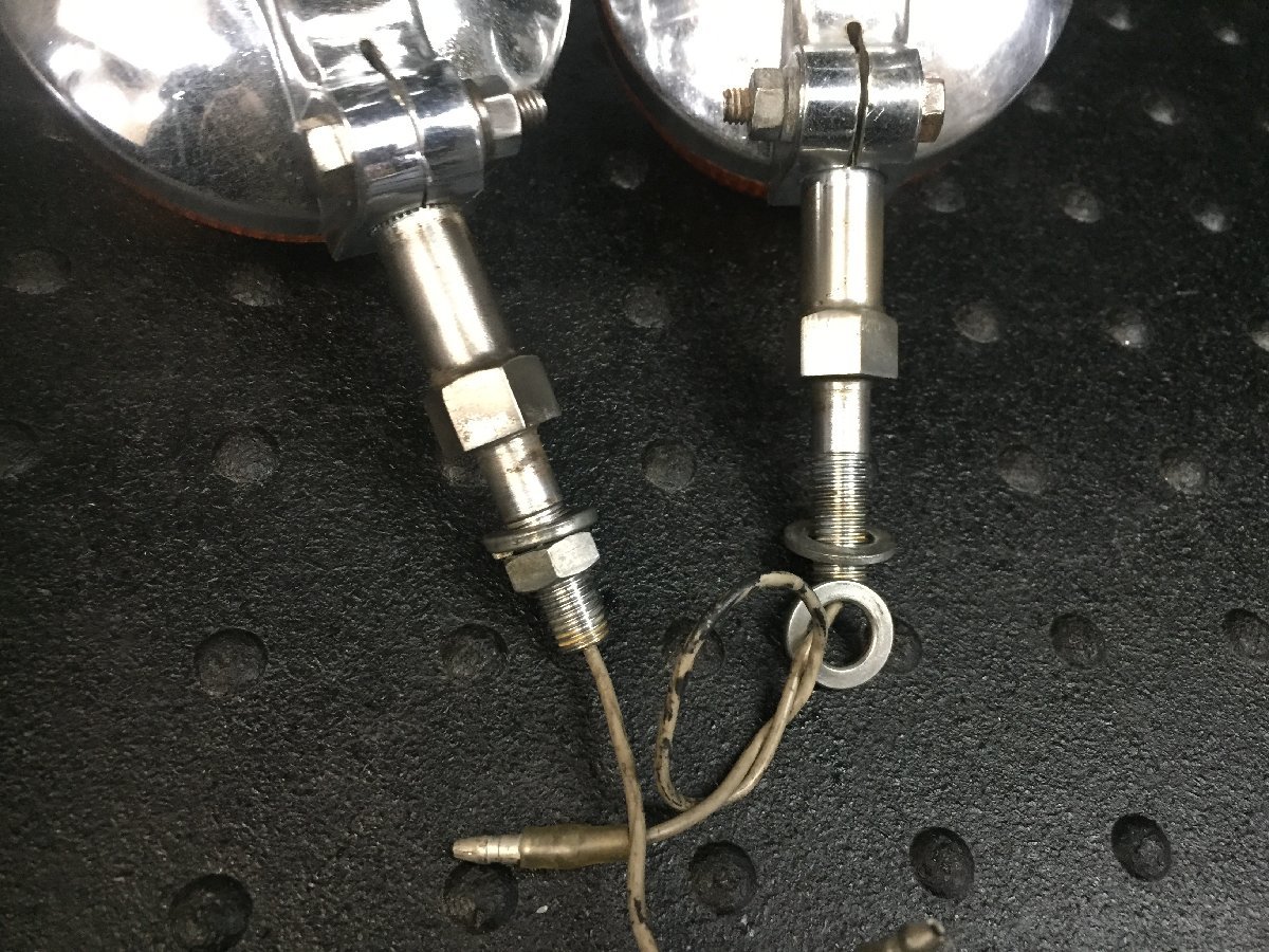 W1SA W1F カワサキ 純正フロントウインカー (検索 W1S ダブル 実動品