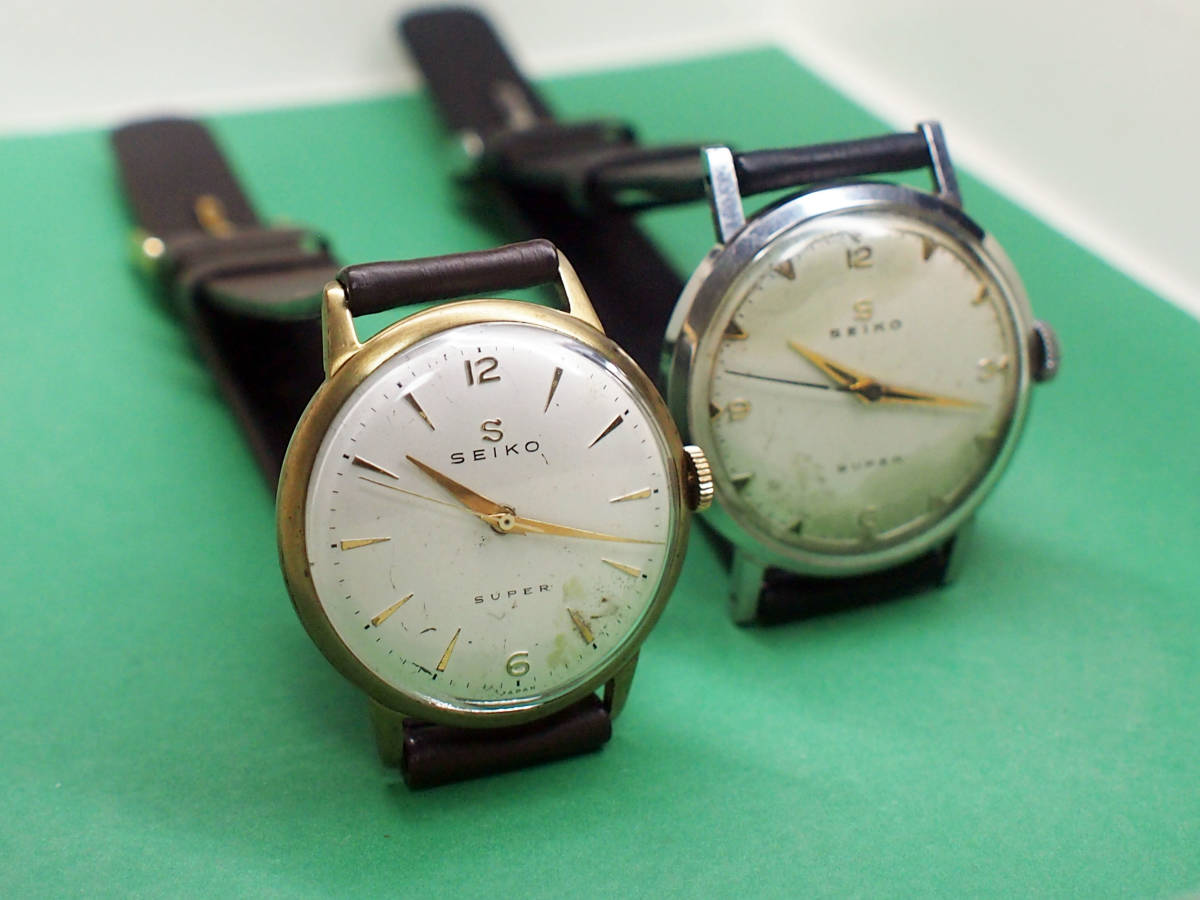 セイコー　スーパー　稼働品　11026 セイコー SEIKO 2026年最新Yahoo!オークション Ref.1748 1954年製 0