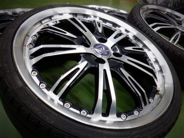 K 送料無料 ロクサーニ シュプリーム 17 4H100 5.5J+48 165/40R17 N  